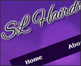 SL Hairdressing Website Example